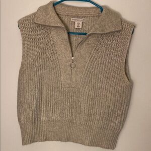 Sincerely Jules Beige Knit Vest
